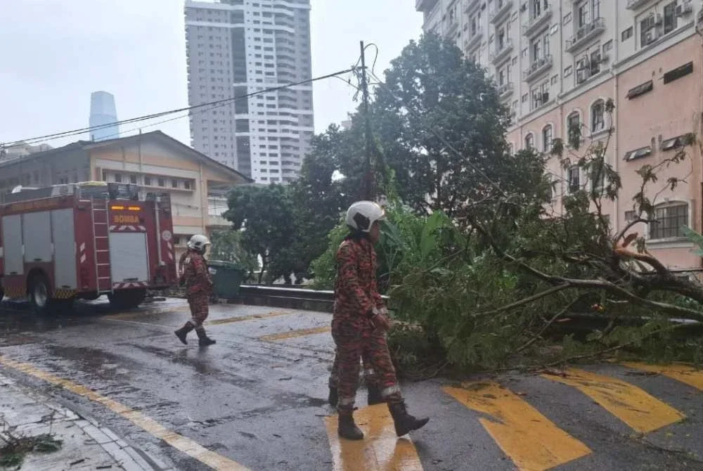 Kesemua insiden berjaya ditangani dengan pantas oleh pasukan bomba Kuala Lumpur. Foto: JBPM