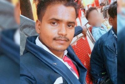 Bablu maut selepas kepalanya dipenggal seorang lelaki di negeri Uttar Pradesh pada Sabtu. Foto: Agensi