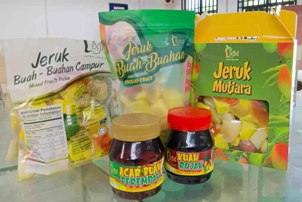 Antara produk yang dihasilkan di bawah Jeruk Mutiara.