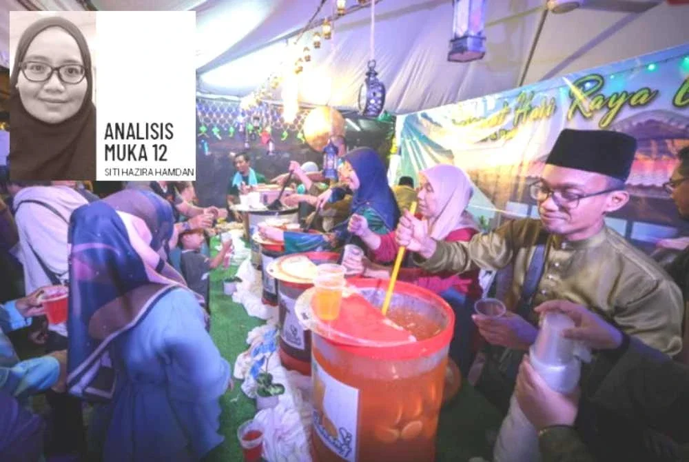 Hari Raya Aidilfitri adalah masa bergembira, tetapi bukan bermakna kita perlu berlebih-lebihan. Gambar hiasan