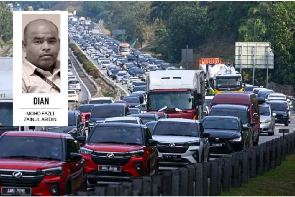 Pengalaman memandu berbelas jam benar-benar mencabar. Gambar hiasan 