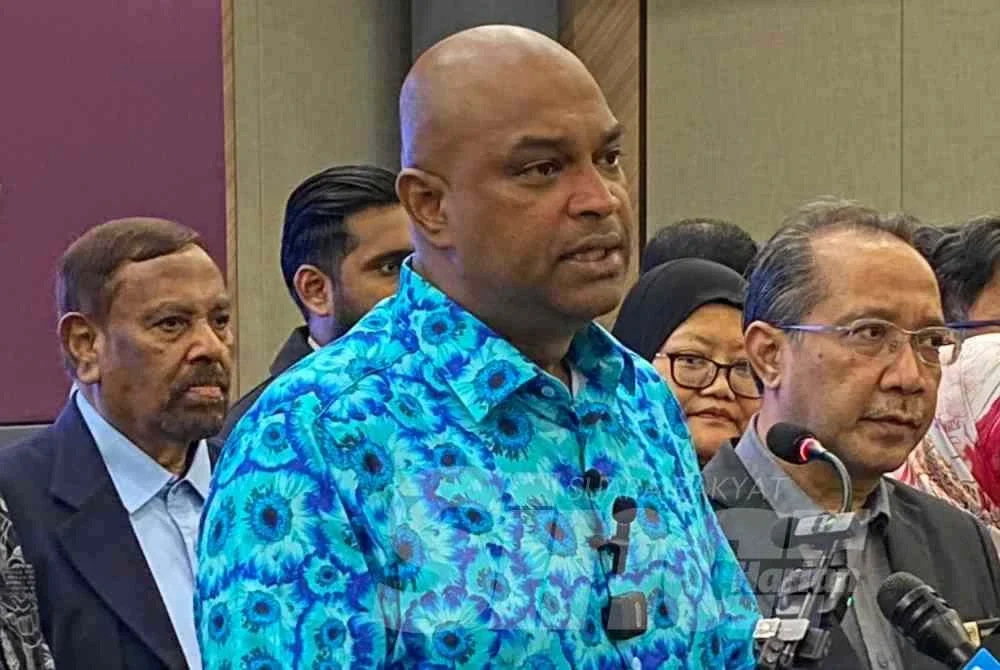 Ramanan ketika sidang media perasmian Akta Pekerja Gig 2025 di Menara PERKESO, Putrajaya pada Selasa. 