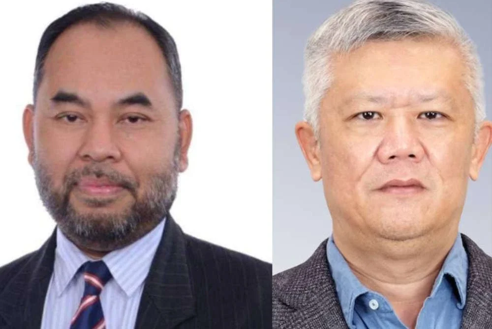 Mazlan (gambar kiri) menggesa Victor Chin memberikan penjelasan yang jelas serta berfakta berkaitan isu perbelanjaan berjumlah RM303.7 juta oleh NexG.