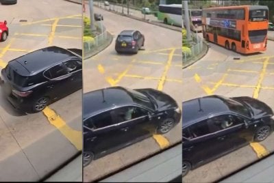 Tangkap layar video tular pada Ahad