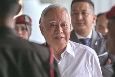 Mahkamah Tinggi Kuala Lumpur pada Selasa memutuskan Najib bertanggungjawab terhadap kerugian AS$1.3 bilion yang dialami SRC International. Foto fail Bernama