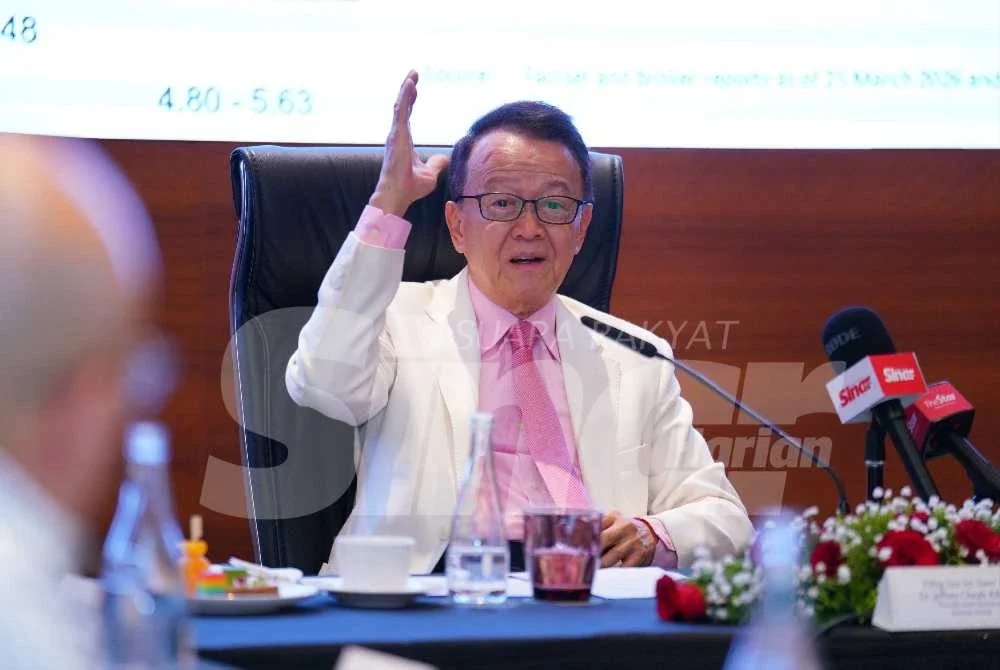 Jeffrey ketika temu bual eksklusif di Sunway Resort Hotel & Spa pada Selasa. Foto: MOHD HALIM ABDUL WAHID