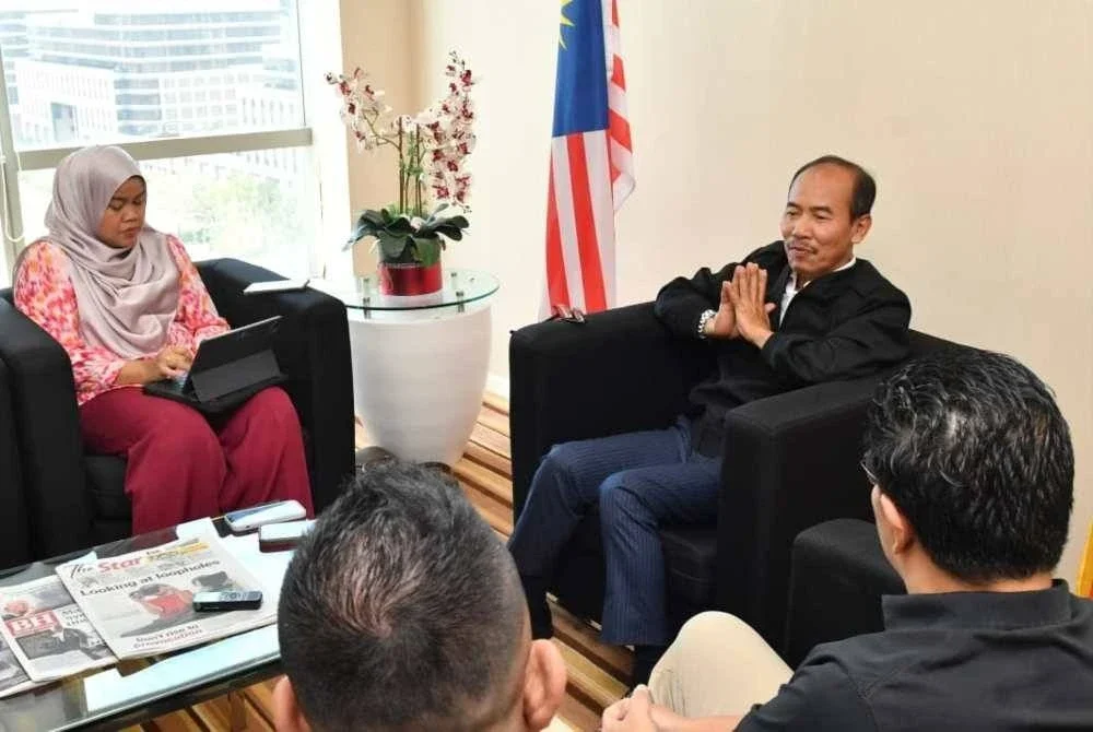 Dr Ismail Bakar ketika sesi temubual bersama media baru-baru ini.