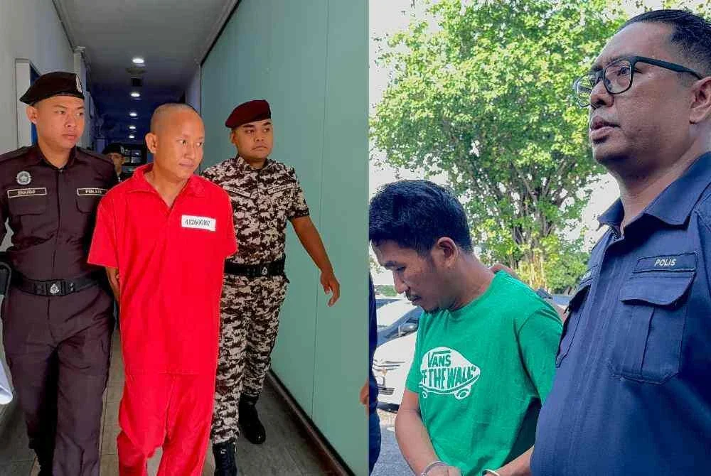 Dua lelaki Myanmar dihadapkan ke Mahkamah Majistret 2 di sini di atas pertuduhan membunuh rakan senegara mereka
