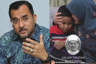 Asyraf Wajdi berkata inisiatif itu sebagai rasa tanggungjawab dan keprihatinan bagi memastikan pendidikan anak Allahyarham terus terbela.