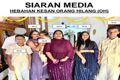 Kesemua mangsa yang dilaporkan hilang ditemui selamat. 
