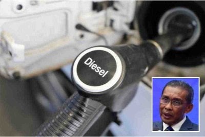 PN menggesa kerajaan memberikan penjelasan terperinci mengenai kaedah penentuan harga diesel susulan trend kenaikan berterusan bahan api itu yang dijangka mencecah RM6.02 seliter di Semenanjung Malaysia. Gambar kecil: Takiyuddin
