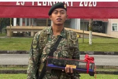 Muhammad Amirul Raziq, 24 yang kini kritikal selepas dipercayai menjadi mangsa pukul di sebuah kem tentera di Bentong