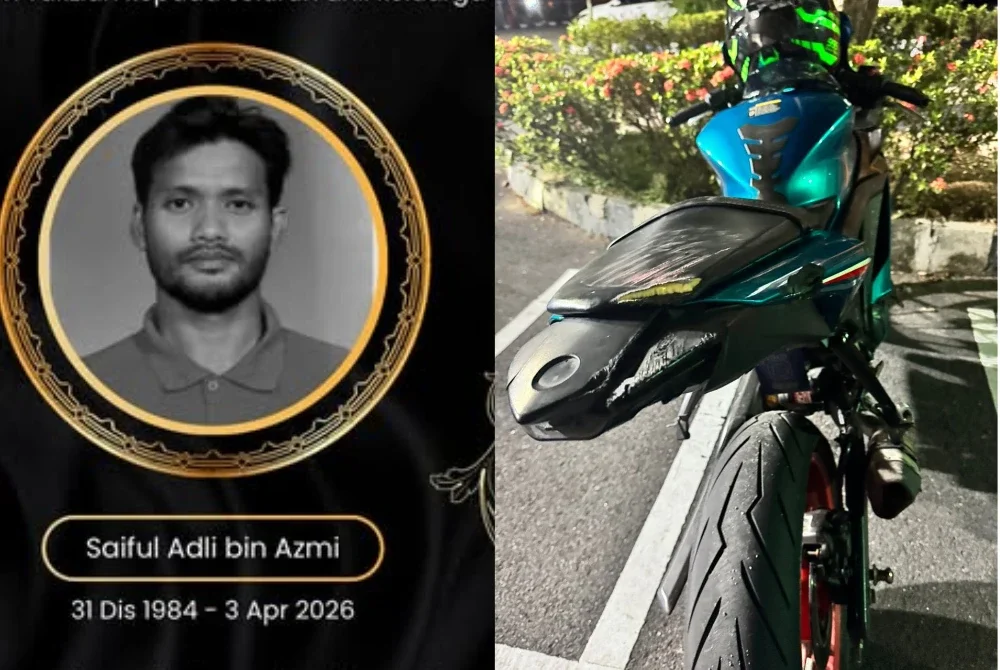 Polis giat mengesan pemandu kereta dipercayai terlibat dalam kejadian langgar lari penunggang motosikal Saiful Adli Azmi, 42, atau lebih dikenali sebagai Epul Azmi Goreng Pisang