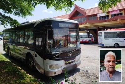 Pengoperasian semula itu adalah bersifat sementara sehingga satu keputusan muktamad dicapai berhubung status kelulusan permohonan subsidi pengangkutan awam daripada kerajaan negeri dan Persekutuan. Gambar kecil: Siva