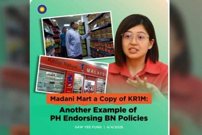 Saw Yee Fung berkata, inisiatif yang diperkenalkan kerajaan itu dilihat sekadar penjenamaan semula program termasuk Bantuan Rakyat 1Malaysia (BR1M) yang kini dikenali sebagai Bantuan Sara Hidup (BSH).