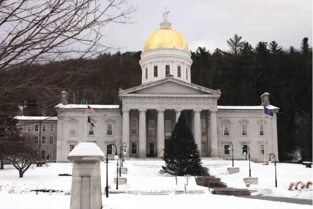 Dewan Negeri Vermont di Montpelier, Vermont.