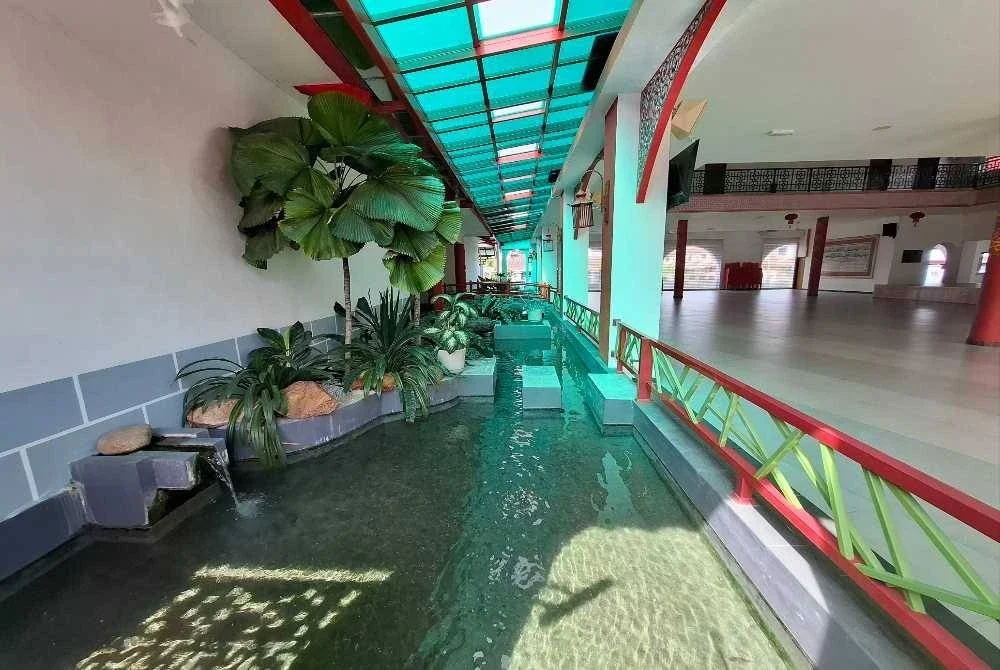 Salah satu tarikan yang terdapat di dalam Masjid Muhammadiah.
