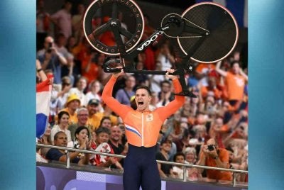 Juara Sukan Olimpik lima kali, Harrie Lavreysen dari Belanda antara jaguh dunia yang mengesahkan penyertaan di Piala Dunia Berbasikal Trek 2026 di Nilai, Negeri Sembilan. FOTO: Agensi