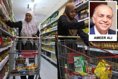 Orang ramai dinasihatkan untuk tidak melakukan pembelian panik atau terlalu risau dengan spekulasi harga barangan asas dan mentah yang bakal melambung tinggi. - Gambar hiasan FOTO: BERNAMA