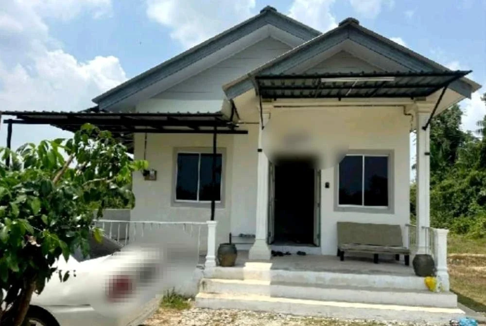 Rumah transit di Chabang Empat, Tumpat yang digunakan sebagai tempat persembunyian PATI warga Myanmar. Foto: PGA