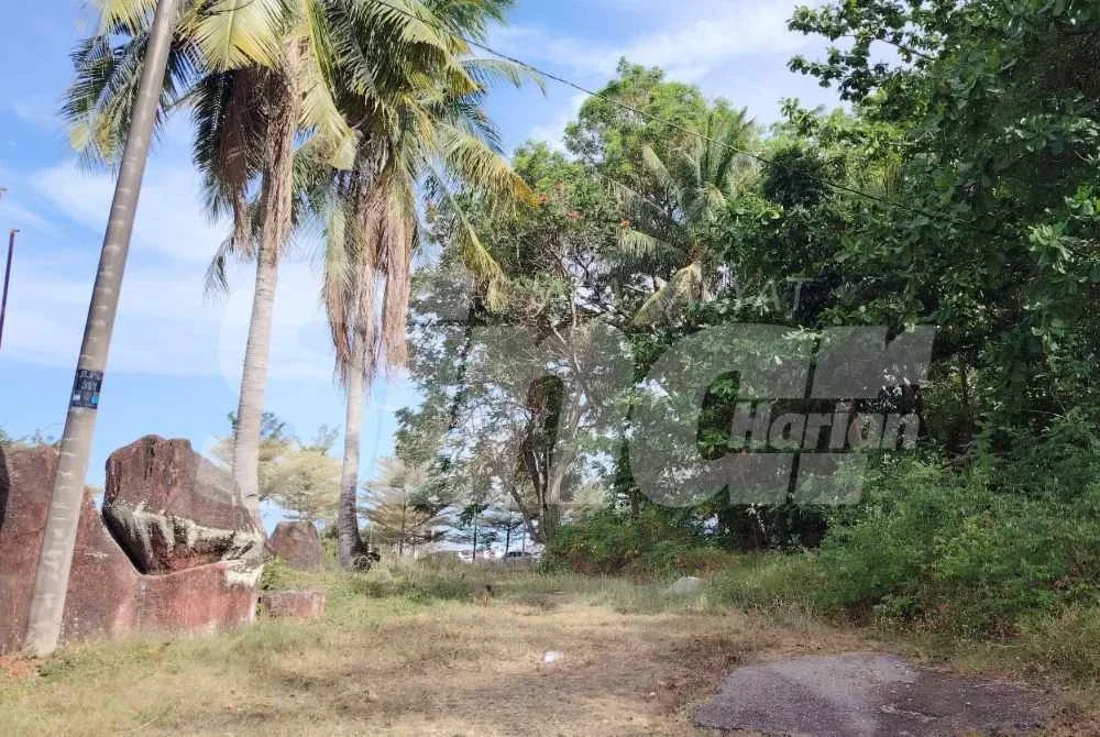 Lokasi mayat mangsa ditemukan.