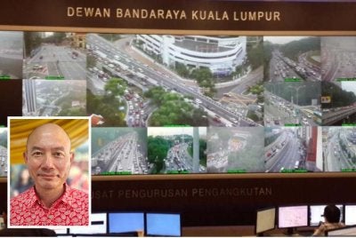 DBKL digesa menambah bilangan CCTV di kawasan berisiko tinggi di Kuala Lumpur. Gambar kecil: Lip Eng