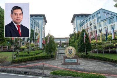  UMS memandang serius isu penyalahgunaan logo dan nama institusi itu. Gambar kecil: Dr Kasim Mansor