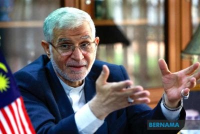 Valiollah Mohammadi Nasrabadi berkata, kepimpinan Anwar merupakan petanda jelas yang menjajar kepada landasan sejarah yang betul, sekali gus akan meningkatkan kedudukan diplomatik Malaysia. Foto Bernama