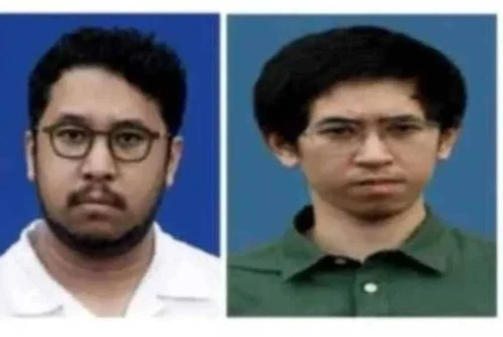 Muhammed Amir (kiri) dan Muhammed Amin (kanan) dikenakan waran tangkap oleh Mahkamah Majistret selepas gagal mematuhi notis SPRM untuk menghadapi pertuduhan kes.