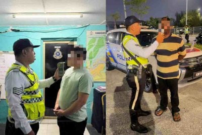 Polis melaksanakan Op Mabuk di sekitar Klang bermula 1 April lalu. Foto: IPD Klang Selatan