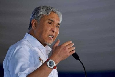 Ahmad Zahid. 
