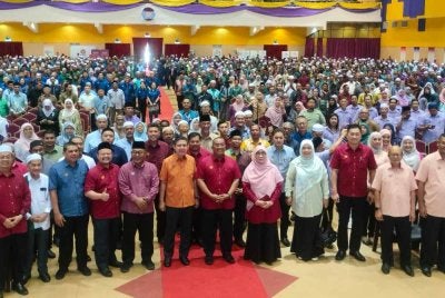 Muhammad Sanusi hadir ke Majlis Penyerahan Watikah Pelantikan MKK Negeri Kedah di Unishams pada Selasa.