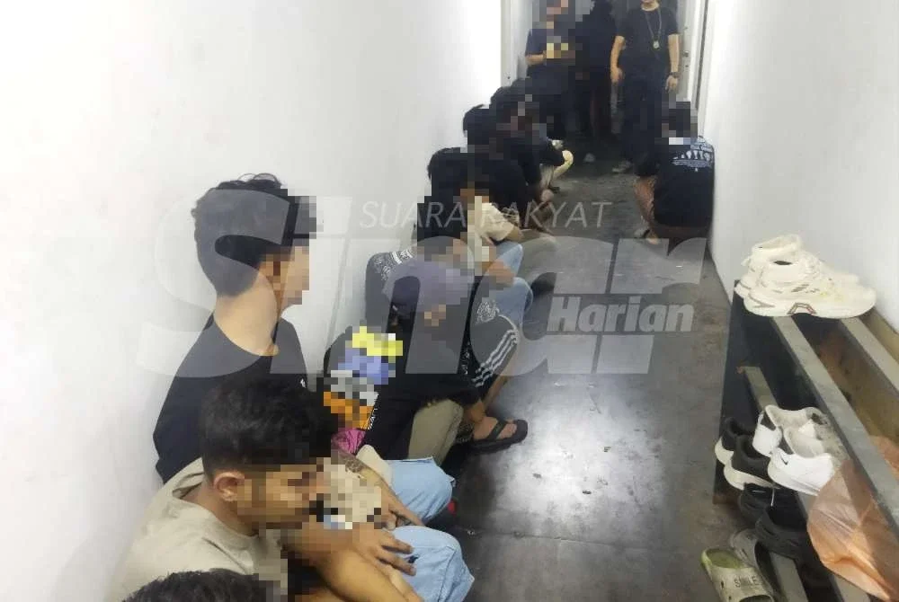 Antara pekerja warga asing yang diperiksa JIM.