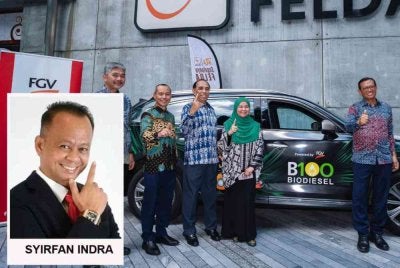 Pengerusi FELDA, Datuk Seri Ahmad Shabery Cheek menegaskan bahawa B100 biodiesel berpotensi muncul sebagai sumber tenaga alternatif yang lebih kompetitif dan berdaya tahan. 