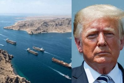 Presiden Donald Trump berkata AS akan menyediakan pelbagai bekalan dan mengekalkan kehadiran di kawasan itu bagi memastikan semuanya berjalan lancar - Foto: Agensi