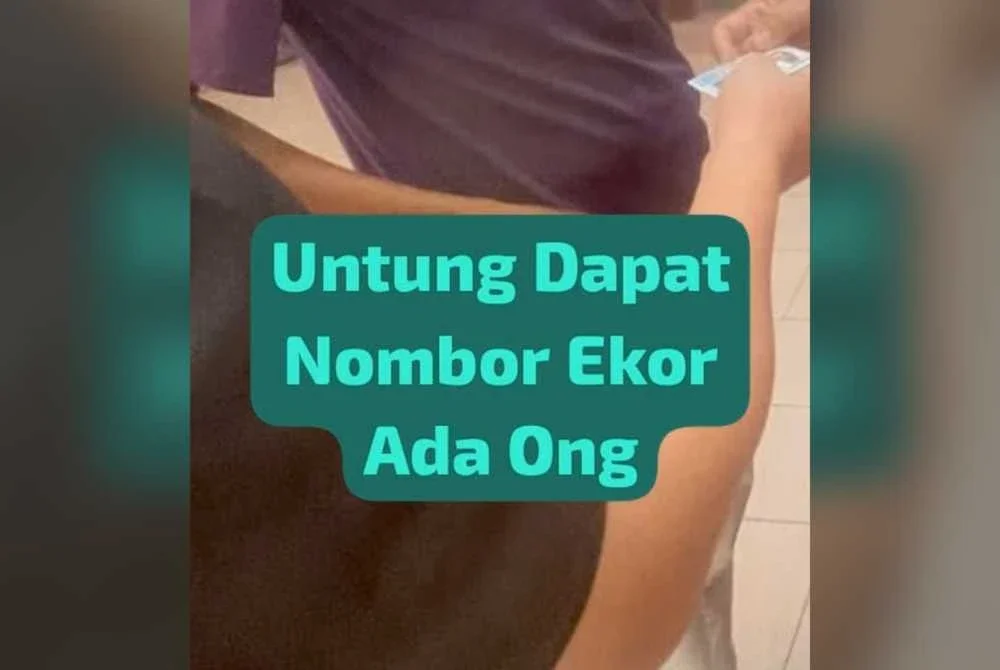 Warga emas ditahan selepas cuba melarikan diri sebaik membeli nombor ekor bernilai RM8. Foto JAINJ