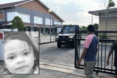 Mya Khadeeja, 6, (gambar kecil) yang dilaporkan hilang dari kediamannya di PPR Taman Nagasari, Kepala Batas ditemui meninggal dunia di sebuah kolam takungan pada Jumaat.
