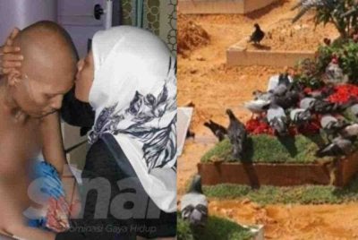 Anak sulung Amyza Aznan, Andre Mikhail kembali ke rahmatullah pada 23 Februari lalu nyata meninggalkan kesan mendalam 