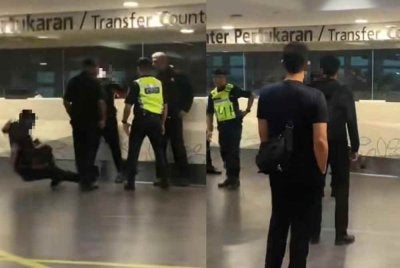 Tular video di media sosial memaparkan seorang lelaki mengamuk serta merosakkan papan tanda di kaunter KLIA2 selain bertindak agresif terhadap anggota keselamatan.