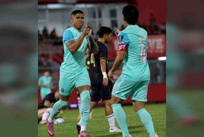 JDT bakal mencipta sejarah dunia sekiranya tidak kalah dalam lima perlawanan liga akan datang. Foto Bernama 