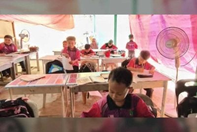Anwar mengarahkan tindakan segera diambil bagi menangani isu prasarana daif di SK Balaban Jaya di Beluran, Sabah.