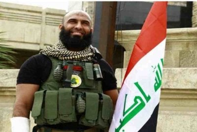 Abu Azrael yang turut dikenali sebagai ‘Rambo Iraq’.