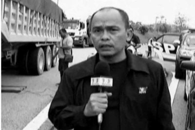 Allahyarham Jaffry Azman Dahalan. - Bernama