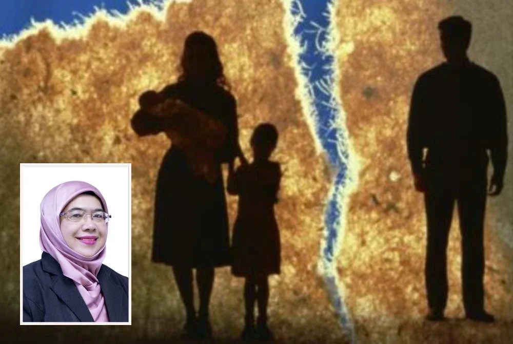 Wanita yang menjadi mangsa penderaan kewangan selepas perkahwinan terlerai disarankan supaya berani memutuskan hubungan sebagai langkah penting untuk bangkit semula - Gambar kecil: Profesor Madya Dr Fauziah