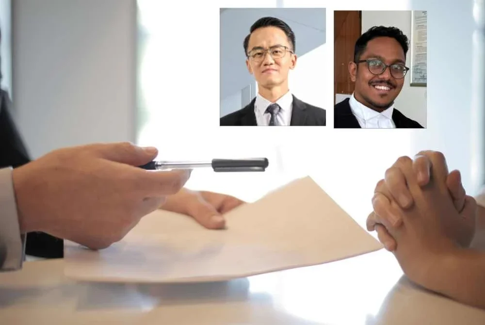 Individu yang memalsukan dokumen pihak lain termasuk bekas isteri bagi tujuan penipuan pinjaman bank boleh dihukum penjara sehingga 20 tahun dan denda. Gambar hiasan. Gambar kecil: Xin Ru (kiri), Baraneetharan