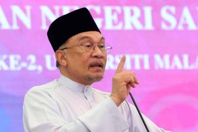 Anwar Ibrahim. Foto Bernama 
