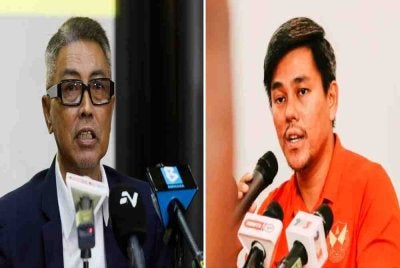 Mohd Yusoff (kiri) berkata tindakan Johan memilih untuk menyuarakan pandangan di luar saluran rasmi dilihat mencetuskan persoalan dan berpotensi mengundang polemik dalam ekosistem bola sepak tempatan.
