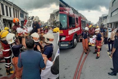 Kedua-dua mayat mangsa dibawa ke jabatan forensik untuk dibedah siasat.