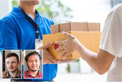 CCC memberi amaran pengenalan harga lantai bagi perkhidmatan kurier serta pelaksanaan dasar 'kurier pilihan' berpotensi merugikan pengguna dan PMKS. Gambar kecil: Dr Emil Panzaru (kiri) dan Tarmizi