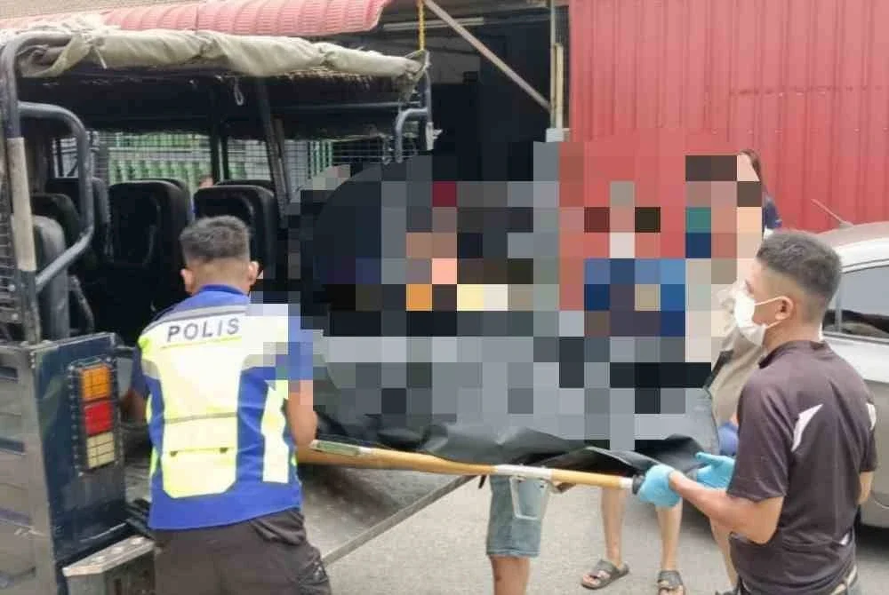 Mayat dihantar ke Hospital Sultan Abdul Halim untuk proses bedah siasat.